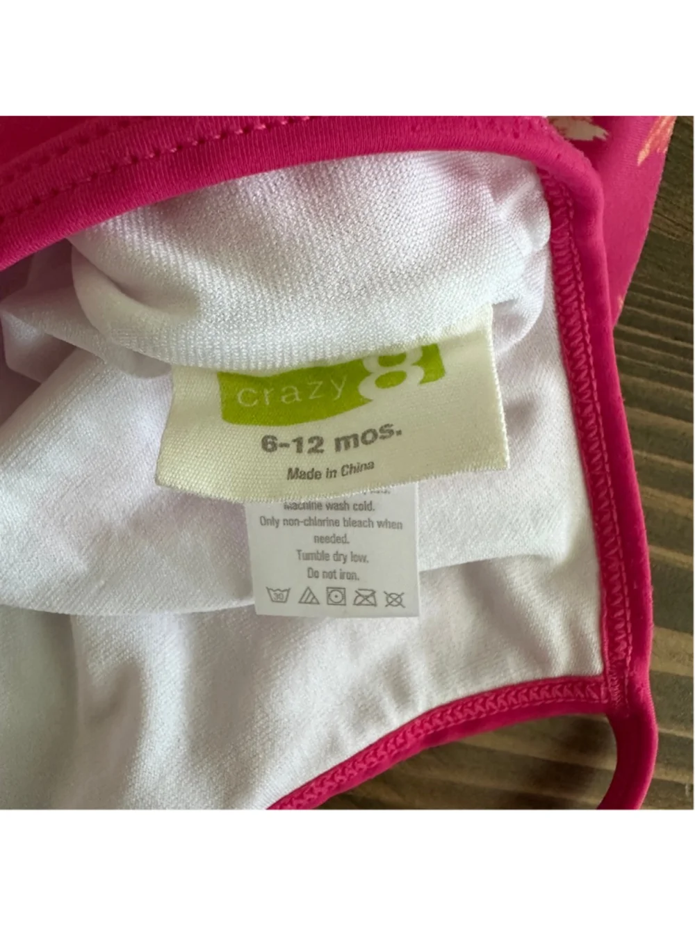 Baby Girl Clothing Bundle 3-6 Months Swimsuits Dress Footed Pajamas Summer 6pc